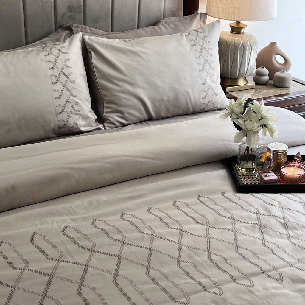Sadyaska Tribe Beige Syona 1 Pcs Duvet Cover