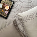Sadyaska Tribe Beige Syona 1 Pcs Duvet Cover Set