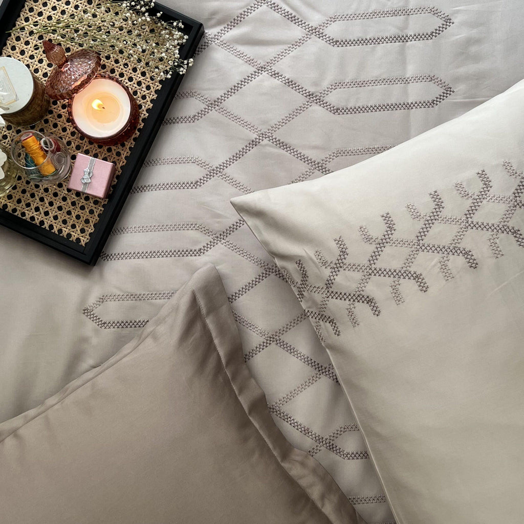 Sadyaska Tribe Beige Syona 1 Pcs Duvet Cover