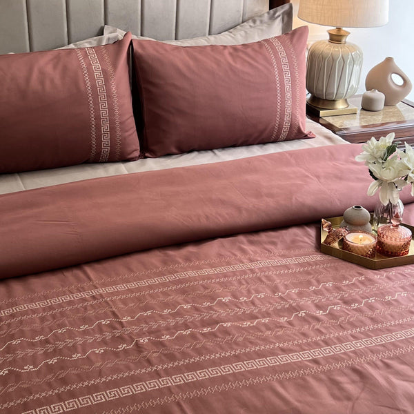 Sadyaska Lucas Blush Syona 1 Pcs Duvet Cover Set