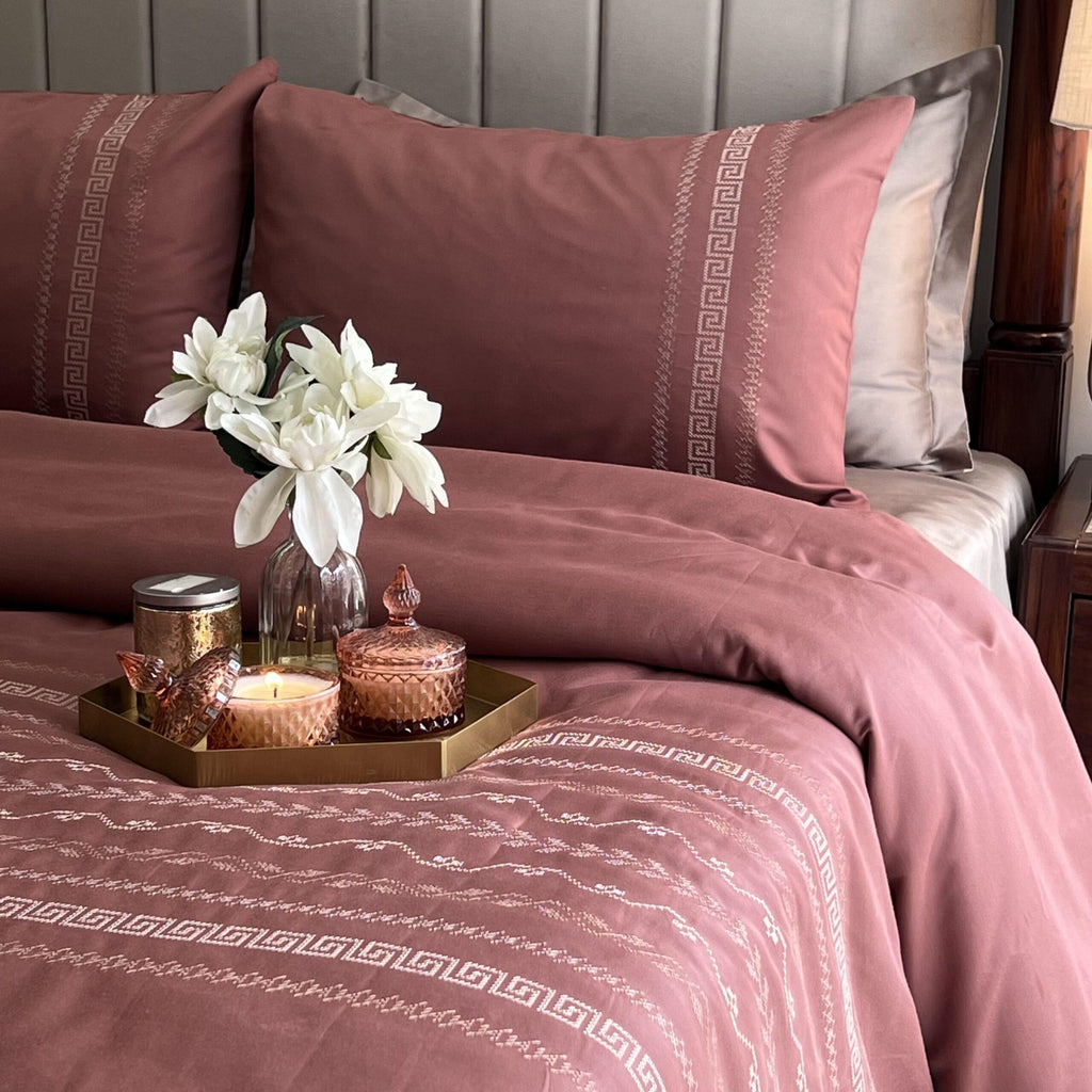 Sadyaska Lucas Blush Syona 1 Pcs Duvet Cover Set
