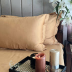Sadyaska Luxe Honey Mustard 1 Pcs Bedsheet
