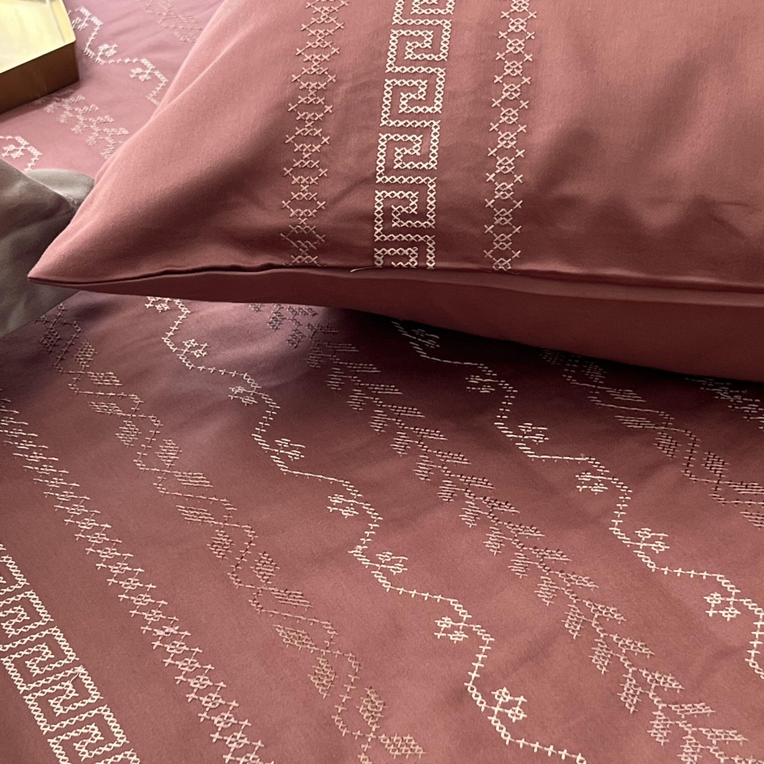 Sadyaska Lucas Blush Syona 1 Pcs Duvet Cover Set
