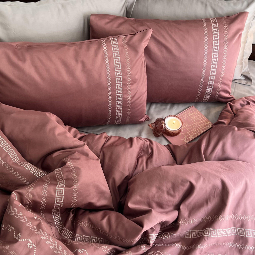 Sadyaska Lucas Blush Syona 1 Pcs Duvet Cover Set