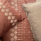 Sadyaska Leaflet Blush Syona 1 Pcs Duvet Cover