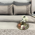 Sadyaska Arc Beige Syona 1 Pcs Duvet Cover