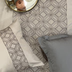 Sadyaska Arc Beige Syona 1 Pcs Duvet Cover
