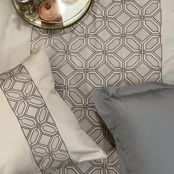 Sadyaska Arc Beige Syona 1 Pcs Duvet Cover