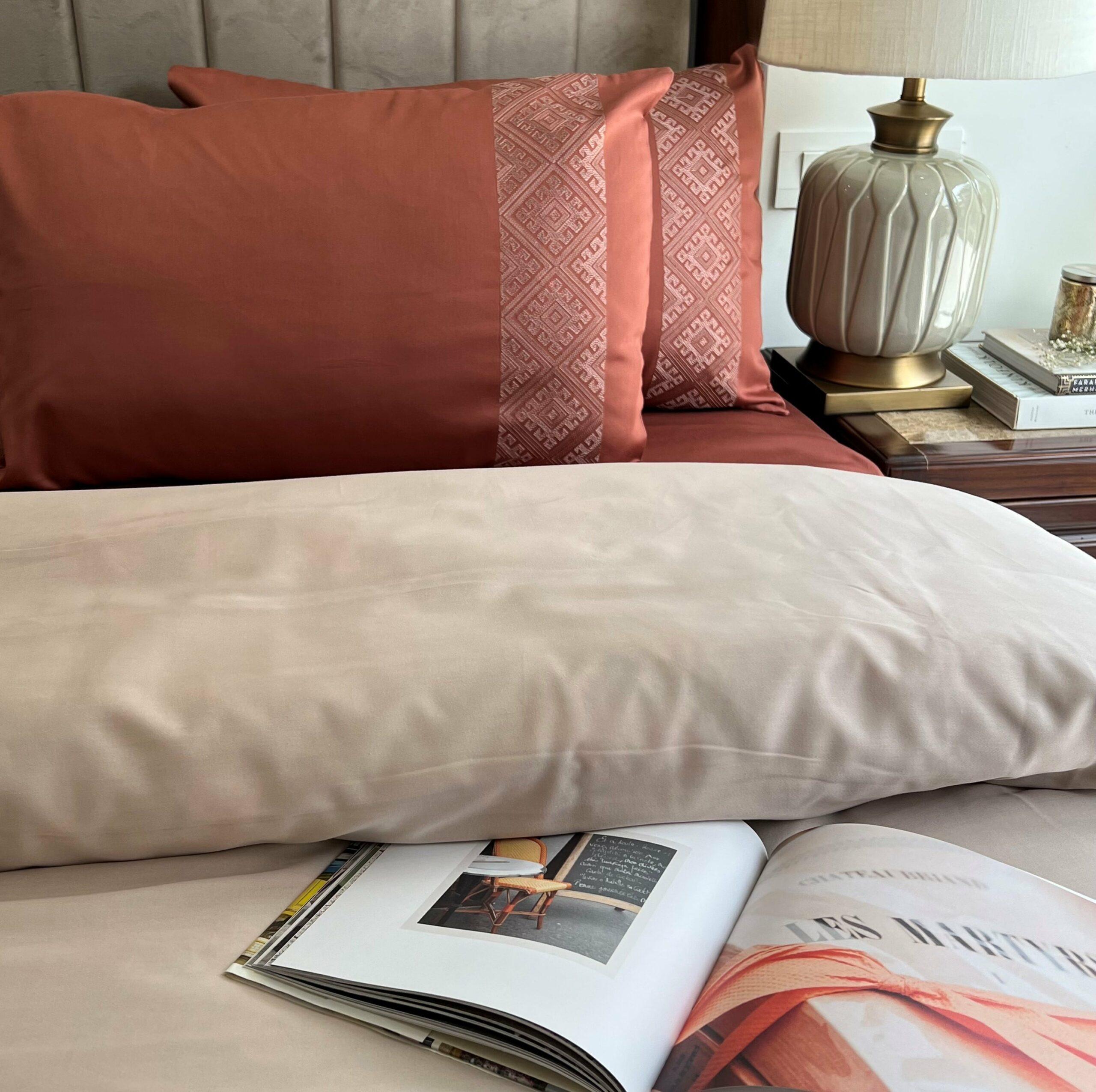 Sadyaska Arcane Terracotta Buff Dreams 1 Pcs Duvet Cover