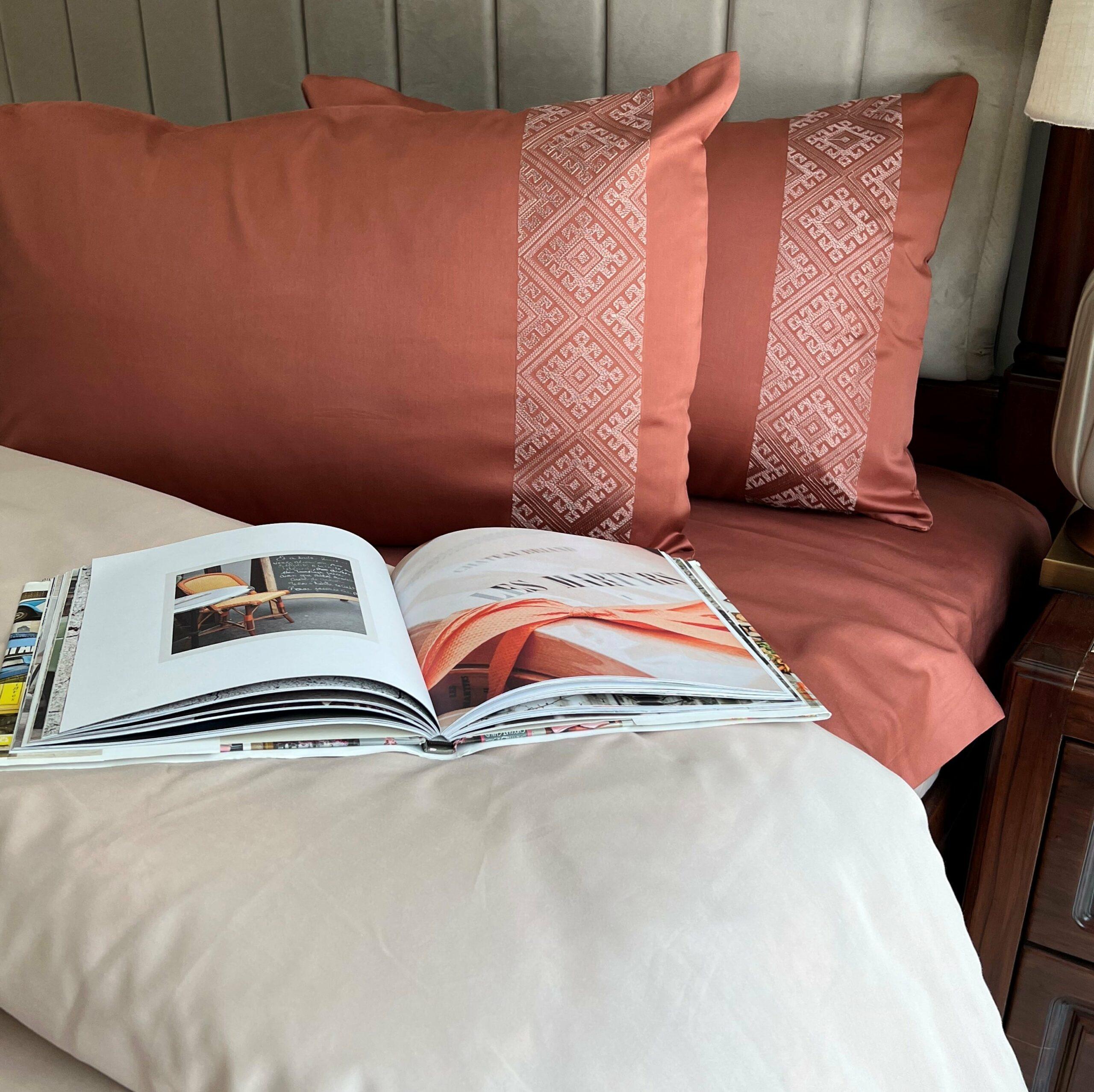 Sadyaska Arcane Terracotta Buff Dreams 1 Pcs Duvet Cover Set