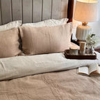 Sadyaska Honeycomb Oats Beige Woven 1 Pcs Duvet Cover Set