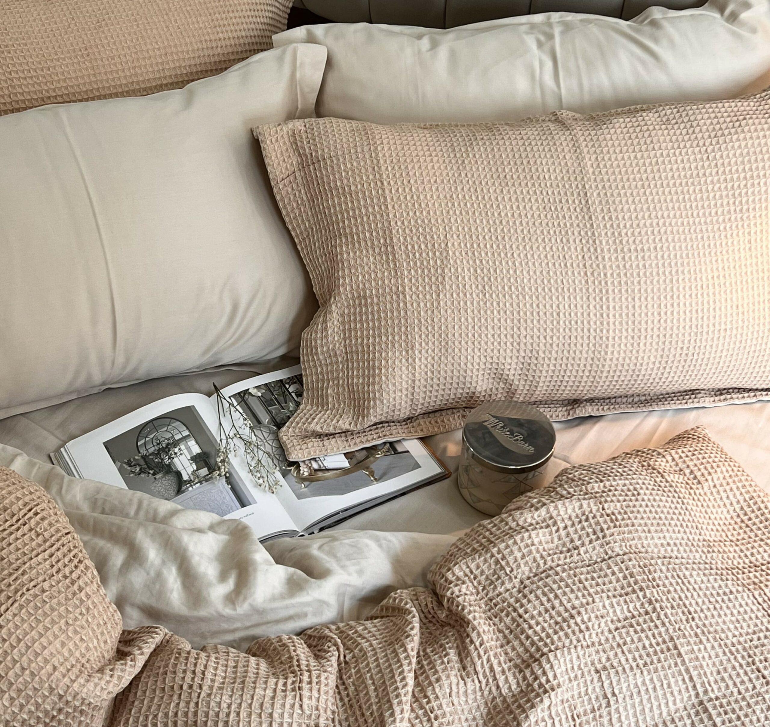 Sadyaska Honeycomb Oats Beige Woven 1 Pcs Duvet Cover