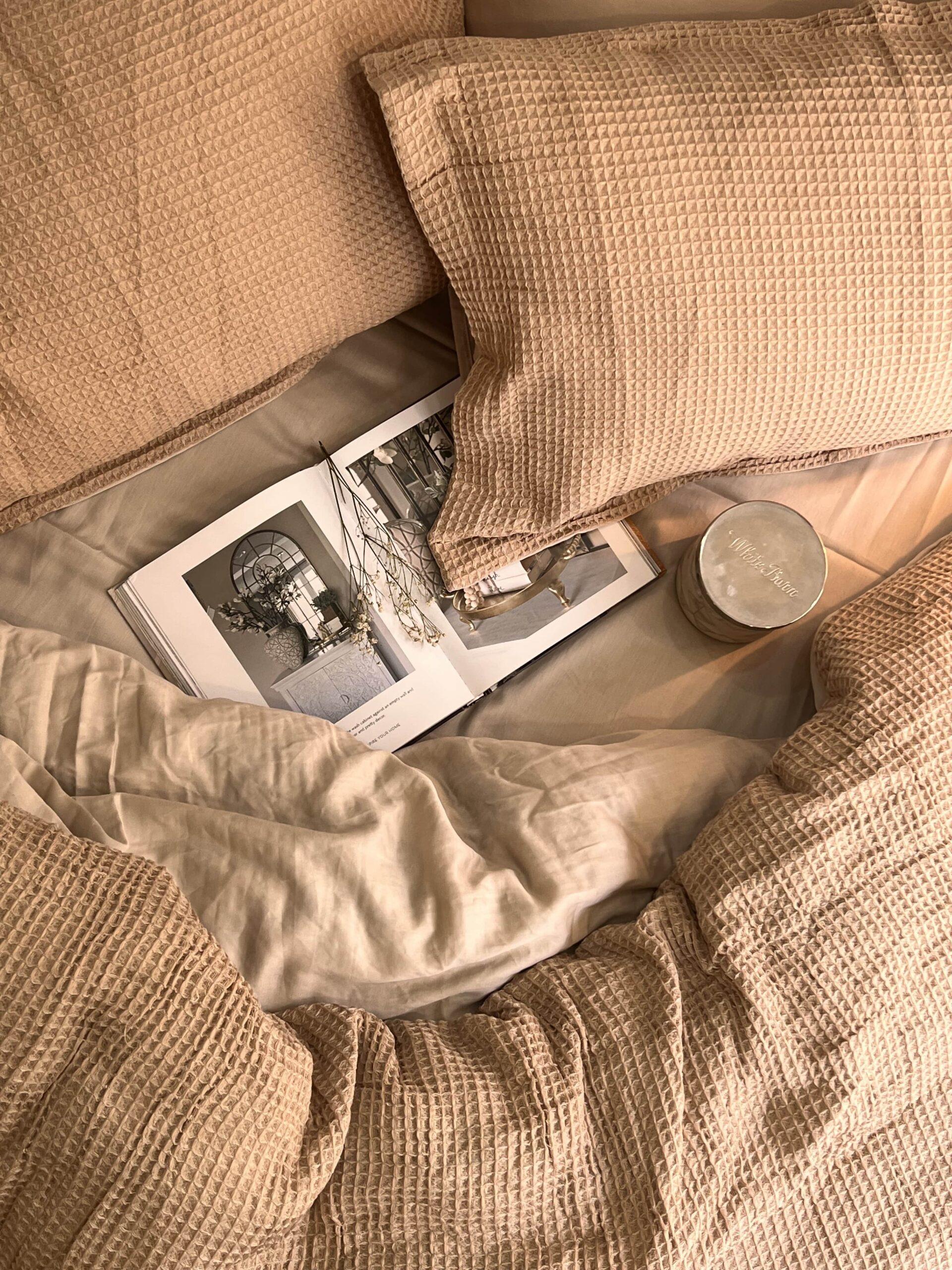 Sadyaska Honeycomb Oats Beige Woven 1 Pcs Duvet Cover