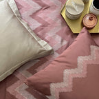 Sadyaska Crest Blush Syona 1 Pcs Duvet Cover