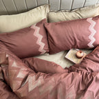 Sadyaska Crest Blush Syona 1 Pcs Duvet Cover