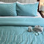 Sadyaska Tribe Turquoise Syona 1 Pcs Duvet Cover Set