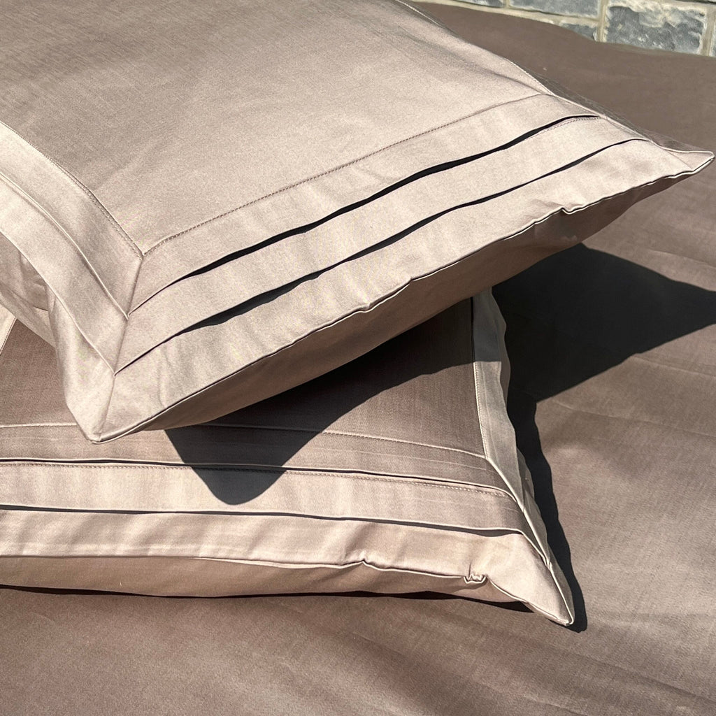 Sadyaska Tri-pleat Mocha Set 1 Pcs Bedsheet