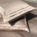 Sadyaska Tri-pleat Mocha Set 1 Pcs Bedsheet