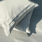 Sadyaska Tri-pleat Pearl Grey Set 1 Pcs Bedsheet