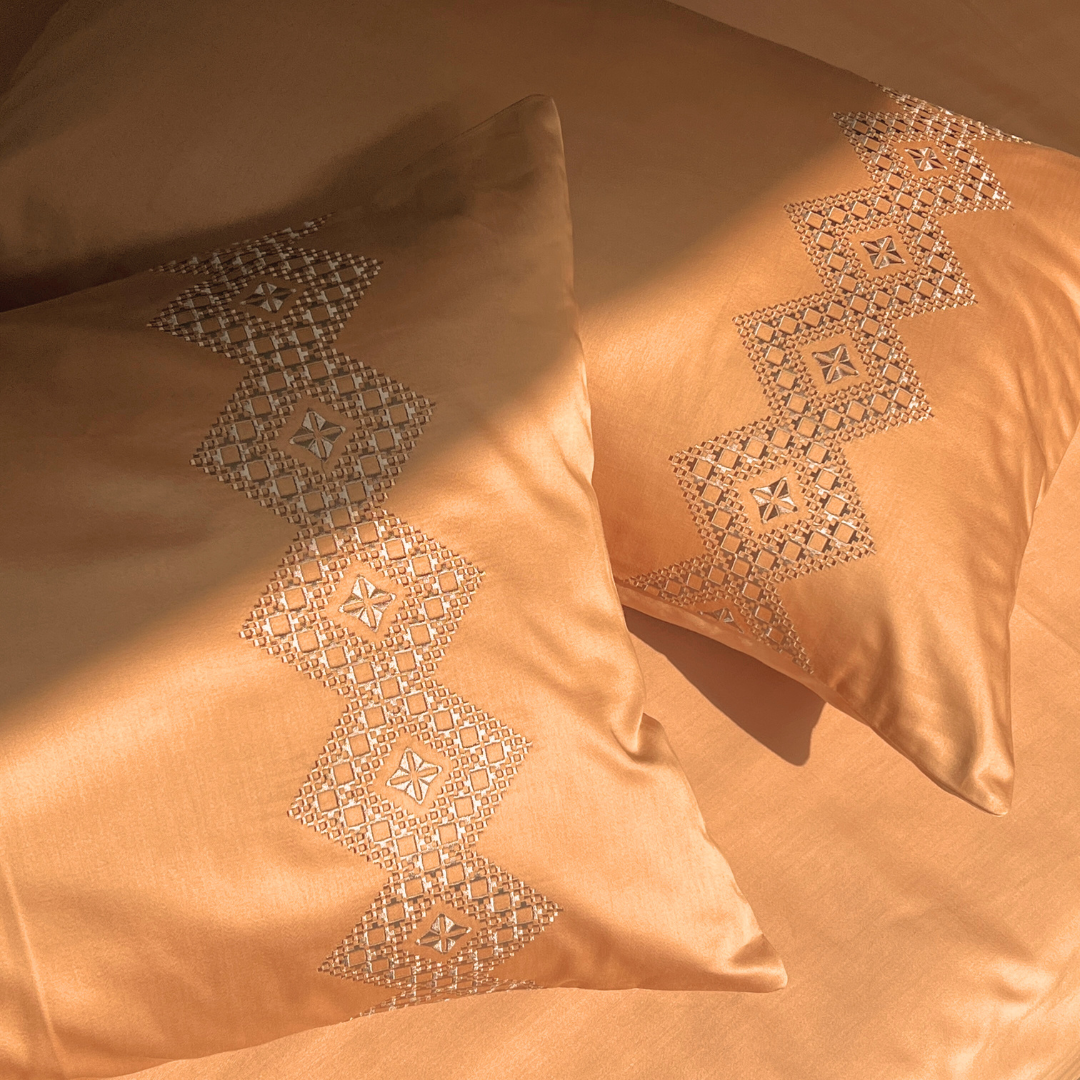 Sadyaska Iris Honey Mustard Dreams 1 Pcs Bedsheet