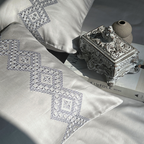 Sadyaska Iris Pearl Grey Dreams 1 Pcs Bedsheet