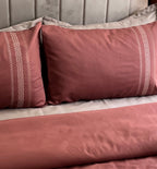 Sadyaska 1000TC Cotton Rich Lucas Blush Syona Set 1 Pcs Bedsheet