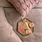 Sadyaska Lindo Buff Velvet 1 Pcs Bedspread