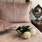 Sadyaska Maze Onion Pink Velvet 1 Pcs Bedspread
