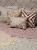 Sadyaska Malta Beige And Old Rose Cotton Rich Trousseau Set 10 Pcs Product