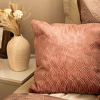 Sadyaska Decorative Marshmellow Blush Velvet 16x16 1 Pcs Cushion Cover