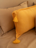 Sadyaska Buttercup Yellow Meraki Cotton Woven Bedding Gift Set 10 Pcs Product