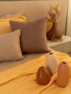 Sadyaska Buttercup Yellow Meraki Cotton Woven Bedding Gift Set 10 Pcs Product