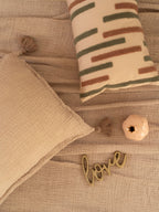 Sadyaska Greige Meraki Cotton Woven Bedding Gift Set 10 Pcs Product