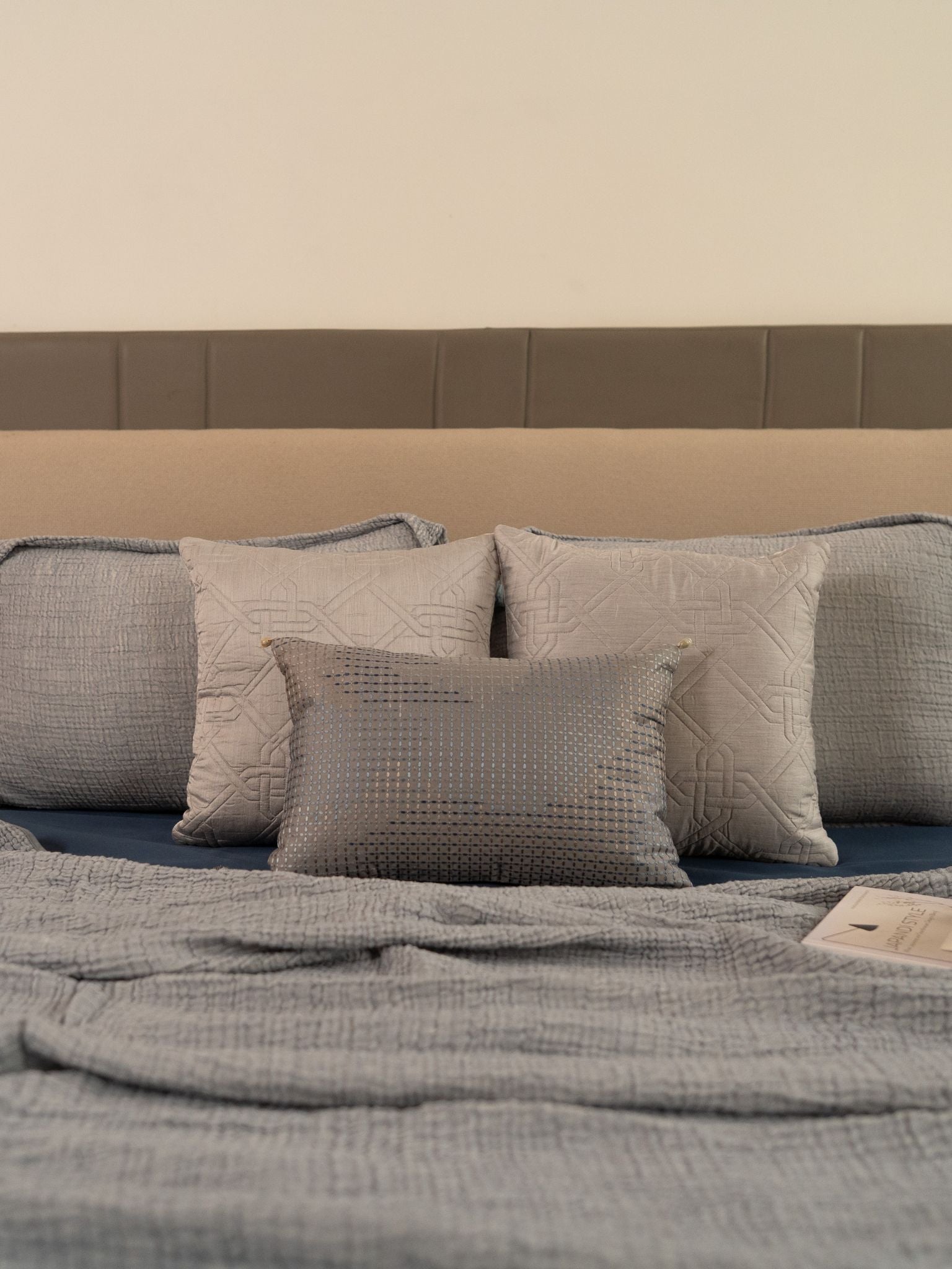 Sadyaska Indigo Meraki Cotton Woven Bedding Gift Set 10 Pcs Product