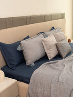 Sadyaska Indigo Meraki Cotton Woven Bedding Gift Set 10 Pcs Product