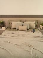 Sadyaska Meraki Sage Woven 1 Pcs Bedspread