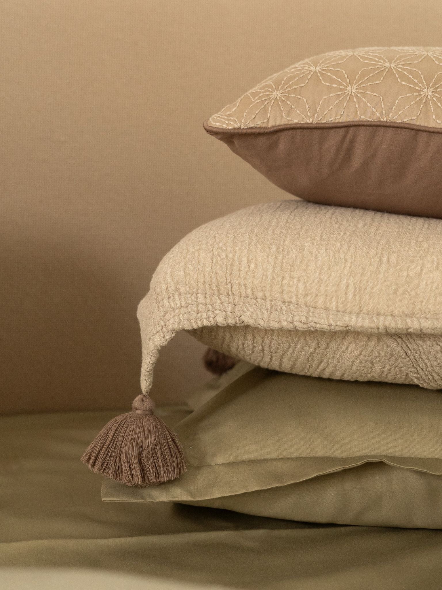 Sadyaska Meraki Sage Woven 1 Pcs Bedspread