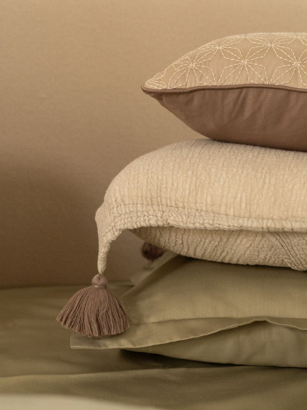 Sadyaska Meraki Sage Woven 1 Pcs Bedspread