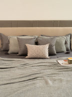 Sadyaska Slate Meraki Cotton Woven Bedding Gift Set 10 Pcs Product