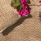Sadyaska Nouveau Camel Velvet 1 Pcs Bedspread