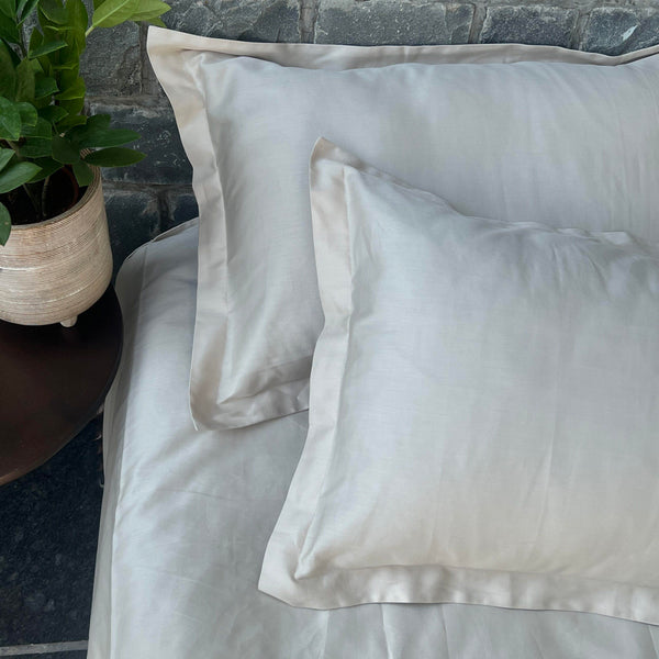 Sadyaska Luxe Oats Beige 1 Pcs Bedsheet