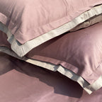 Sadyaska Old Rose Sandstone Grey Duplex 1 Pcs Bedsheet