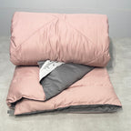 Sadyaska Old Rose and Dark Grey 1000TC Cotton Rich Reversible Downfill 1 Pcs Quilt