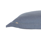 Emmie 100% Egyptian Cotton Woven Blue 2PC Pillow Case Euro Set