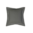 Emmie 100% Egyptian Cotton Woven Green 2PC Pillow Case Euro Set