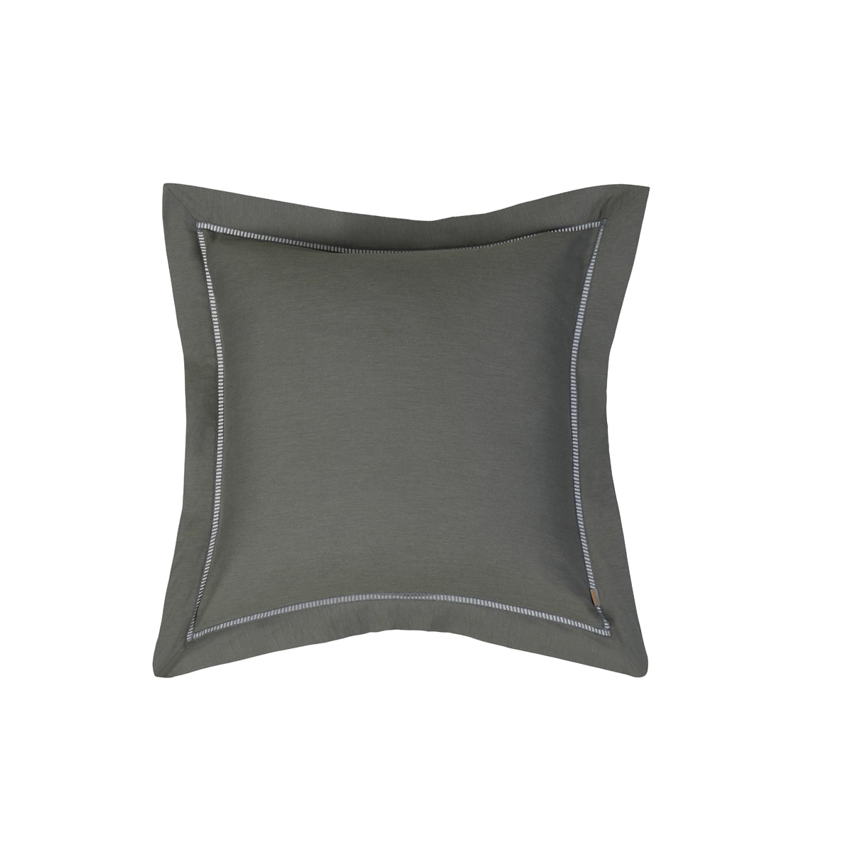 Emmie 100% Egyptian Cotton Woven Green 2PC Pillow Case Euro Set