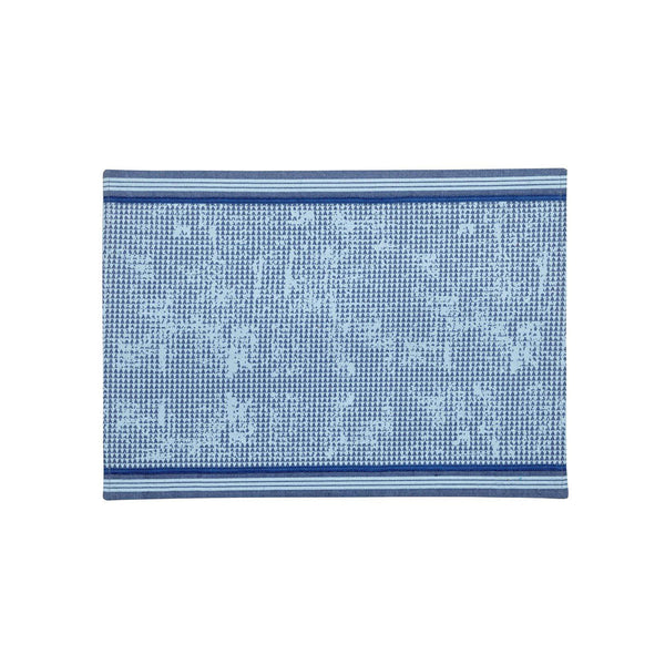 Maspar Alpine Print 100% Cotton Printed Placemat Blue