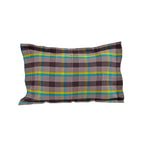 Hues Woven Metro Waffle Pillow Sham Set Blue