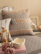 Sadyaska Poppy Pearl Grey and Slate 300TC Cotton 10 Pcs Bedding Set