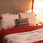 Sadyaska Maroon Double Bed Reversible Heavy Winter Downfill Micro Peach 1 Pcs Quilt